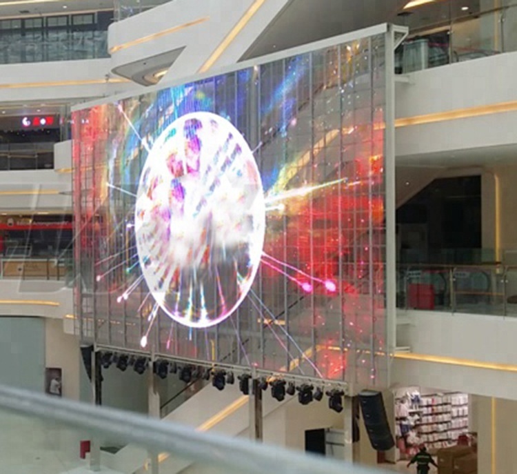 LED透明顯示屏的性能分析