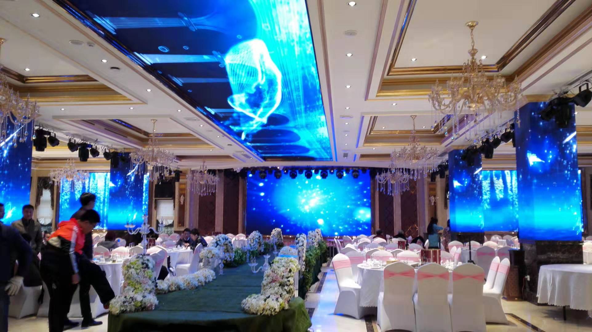 婚禮設計了什么樣的LED顯示屏解決方案？
